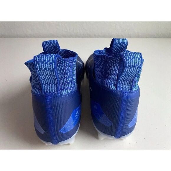 Men’s Sz 12 Nike Cleats Blue Alpha Menace Elite 3 Game Royal Football CT6648-414 - Picture 8 of 13